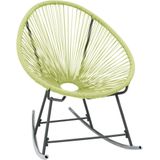 vidaXL Tuinstoel Acapulco poly rattan groen - 313341