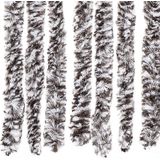 vidaXL Insektenschutz-Vorhang Braun und Beige 90x200 cm Chenille