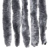 vidaXL Insektenschutz-Vorhang Silbern 118x220 cm Chenille