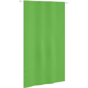 vidaXL - Balkonscherm - 140x240 - cm - oxford - stof - lichtgroen