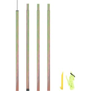 vidaXL-Zonneschermpalen-200-cm-gegalvaniseerd-staal