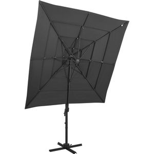 vidaXL-Parasol-4-laags-met-aluminium-paal-250x250-cm-antracietkleurig