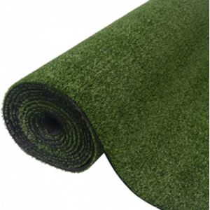 Rasenteppich Kunstrasen Standard Grün Velours Weich Meterware, Verschiedene Größen, Mit Drainage