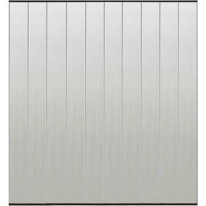 vidaXL - Vliegengordijn - 10-delig - 240x240 - cm - mesh - zwart