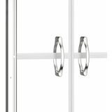 vidaXL - Douchedeur - 101x190 - cm - ESG - transparant