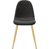 vidaXL-Eetkamerstoelen-2-st-fluweel-zwart