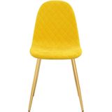 vidaXL-Eetkamerstoelen-4-st-fluweel-mosterdgeel