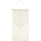 Makramee Wandbehang 40x80 cm Baumwolle Vidaxl