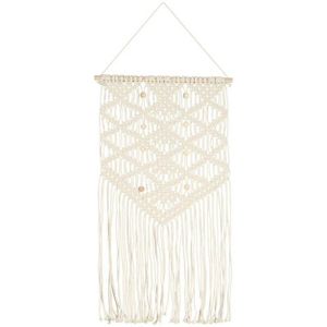Makramee Wandbehang 40x80 cm Baumwolle Vidaxl