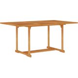 VidaXL Tuintafel 150x90x75 cm - Massief Teakhout