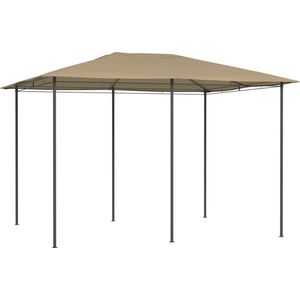 vidaXL - Prieel - 160 - g/m² - 3x4x2,6 - m - taupe