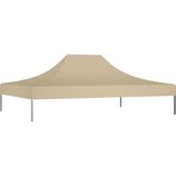 vidaXL - Partytentdak - 270 - g/m² - 4,5x3 - m - beige