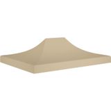 vidaXL - Partytentdak - 270 - g/m² - 4,5x3 - m - beige