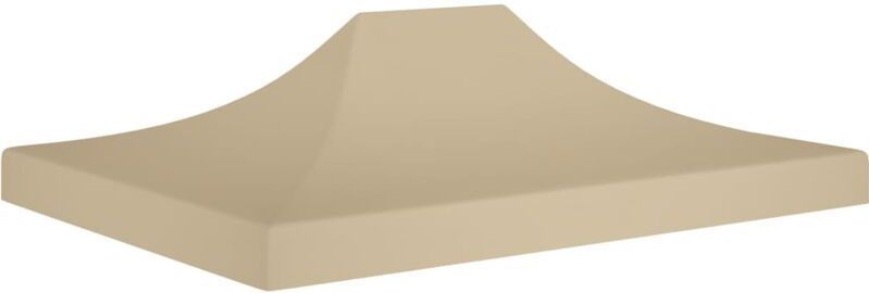 vidaXL - Partytentdak - 270 - g/m² - 4,5x3 - m - beige