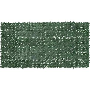 vidaXL - Balkonscherm - met - donkergroene - bladeren - 300x150 - cm