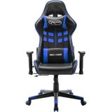 vidaXL-Gamestoel-kunstleer-zwart-en-blauw