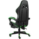 vidaXL-Racestoel-met-voetensteun-kunstleer-zwart-en-groen
