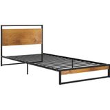 vidaXL Bedframe metaal 100x200 cm