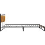 vidaXL Bedframe metaal 140x200 cm