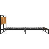 vidaXL Bedframe metaal 180x200 cm