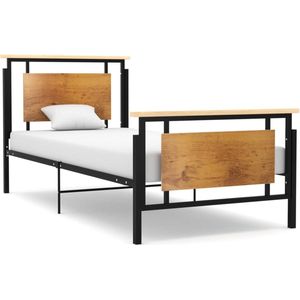 VidaXL Bedframe Metaal 100x200 cm