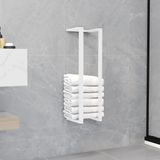vidaXL Handtuchständer Schwarz 25x20x95 cm Eisen