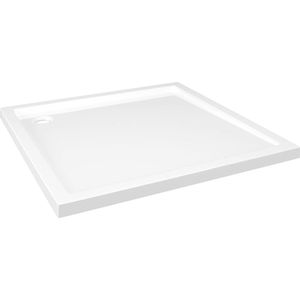 VidaXL-Douchebak-vierkant-80x80-cm-ABS-wit