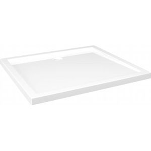 VidaXL-Douchebak-rechthoekig-80x90-cm-ABS-wit