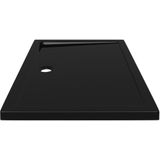VidaXL-Douchebak-rechthoekig-70x100-cm-ABS-zwart