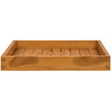 Vidaxl - Serviertablett 50x50 cm Massivholz Teak