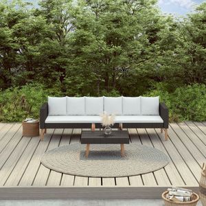 vidaXL-2-delige-Loungeset-met-kussens-poly-rattan-zwart