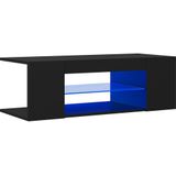 vidaXL-Tv-meubel-met-LED-verlichting-90x39x30-cm-zwart