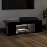 vidaXL-Tv-meubel-met-LED-verlichting-90x39x30-cm-zwart