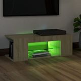 vidaXL-Tv-meubel-met-LED-verlichting-90x39x30-cm-sonoma-eikenkleurig