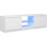 vidaXL-Tv-meubel-met-LED-verlichting-120x30x35,5-cm-wit