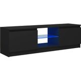 vidaXL-Tv-meubel-met-LED-verlichting-120x30x35,5-cm-zwart