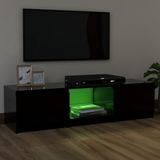 vidaXL-Tv-meubel-met-LED-verlichting-120x30x35,5-cm-zwart