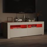 vidaXL-Tv-meubel-met-LED-verlichting-120x35x40cm-wit-sonoma-eikenkleur