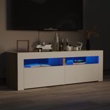 vidaXL-Tv-meubel-met-LED-verlichting-120x35x40cm-wit-sonoma-eikenkleur
