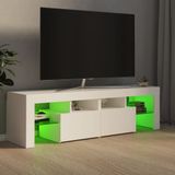 vidaXL-Tv-meubel-met-LED-verlichting-140x36,5x40-cm-wit