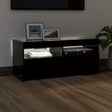 vidaXL-Tv-meubel-met-LED-verlichting-90x35x40-cm-zwart