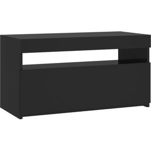 vidaXL-Tv-meubel-met-LED-verlichting-75x35x40-cm-zwart