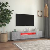 vidaXL-Tv-meubel-met-LED-verlichting-160x35x40-cm-betongrijs
