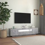 vidaXL-Tv-meubel-met-LED-verlichting-160x35x40-cm-betongrijs
