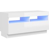 vidaXL-Tv-meubel-met-LED-verlichting-80x35x40-cm-hoogglans-wit
