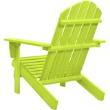 vidaXL Tuinstoel Adirondack massief vurenhout groen