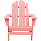 Adirondack tuinstoel massief dennenhout vidaXL: Kleur - Roze - 315877XL