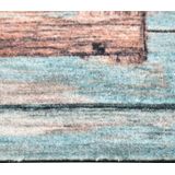 vidaXL Küchenteppich Waschbar Love 60x300 cm