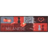 vidaXL Küchenbodenmatte Waschbar Tomaten 60x180 cm