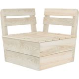 VidaXL 4-Delige Loungeset Pallet Geïmpregneerd Vurenhout